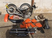 Cuatro detenidos por el robo de tres motos de un garaje de Obregón de Villaescusa