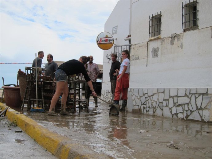 Inundaciones de Pueblo Laguna, en Vera 