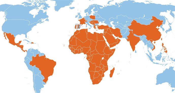 Mapa de retransmisiones de ACB 