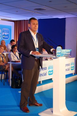 José Luis Sanz interviene en el Congreso Provincial del PP de Sevilla