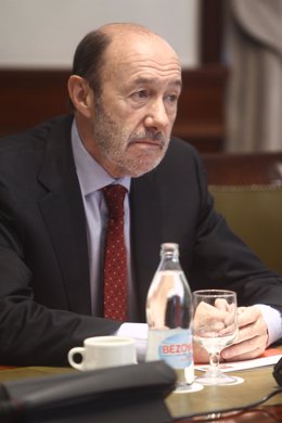 Reunión de Alfredo Pérez Rubalcaba