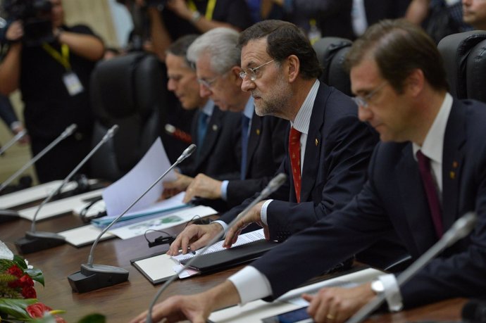 Rajoy en la cumbre 5+5 de Malta