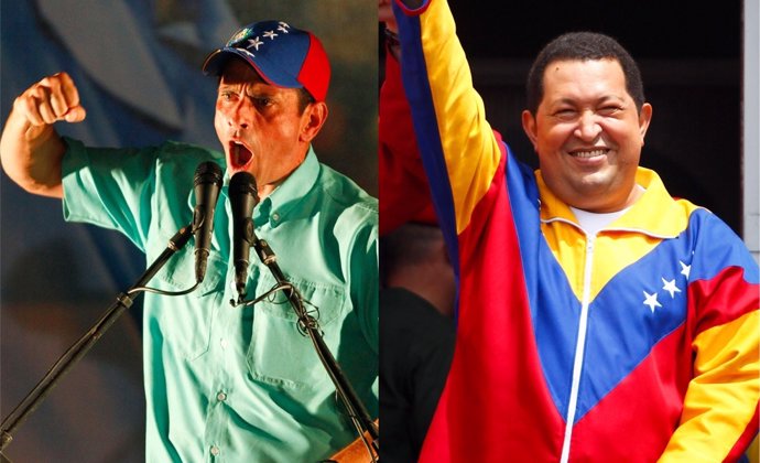 Hugo Chávez Y Henrique Capriles Radonski