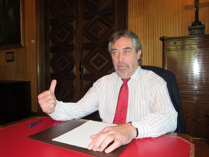 El alcalde de Zaragoza, Juan Alberto Belloch