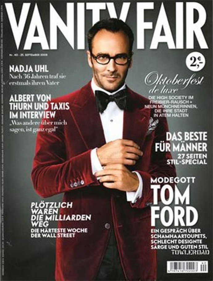 Tom Ford en Vanity Fair