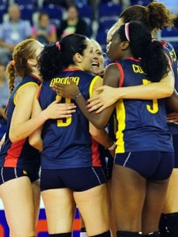 La selección española femenina de voleibol