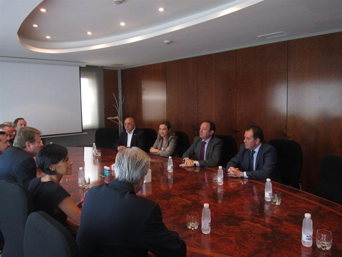 Pedro Sanz y Cuca Gamarra, en Tobepal