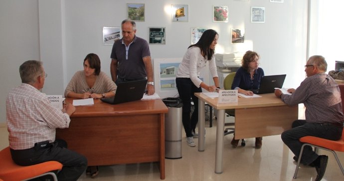 Las Oficinas de Atención a los afectados 