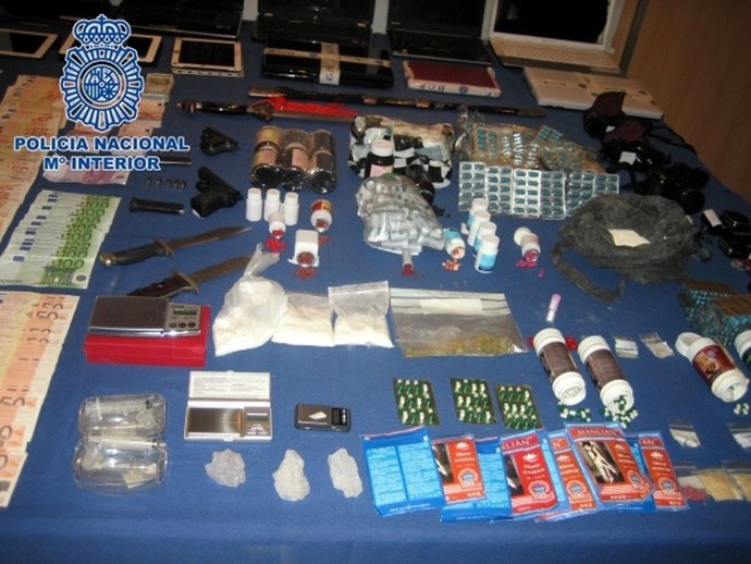 Material Incautado En La Operación