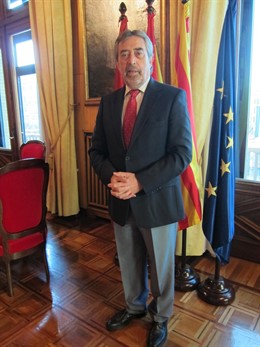 El alcalde de Zaragoza, Juan Alberto Belloch