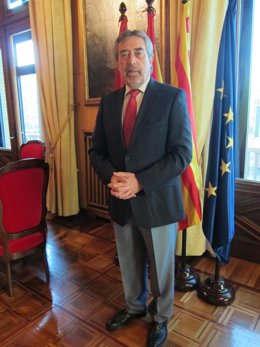 El alcalde de Zaragoza, Juan Alberto Belloch