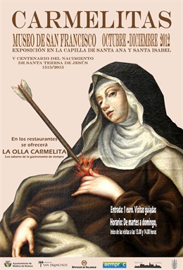 Cartel De La Exposición 'Carmelitas'