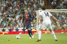 Gerad Piqué Barcelona  Sergio Ramos Real Madrid Supercopa 