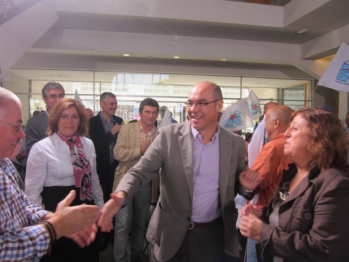 Foto Mitin BNG Cangas