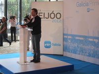 21-O.- Feijóo: "Me da igual que las encuestas digan mayoría absoluta, la mayoría será la que salga de las urnas"