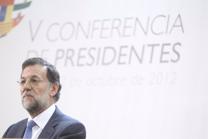 Comparecencia de Mariano Rajoy tras la Conferencia de Presidentes en el Senado