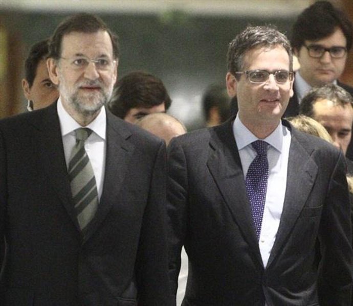 Mariano Rajoy y Antonio Basagoiti
