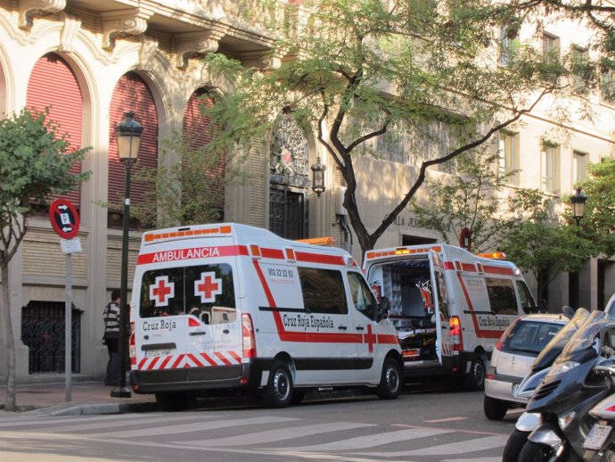 Nuevas ambulancias de Cruz Roja.