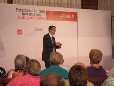 El lehendakari y candidato a reelección, Patxi López 