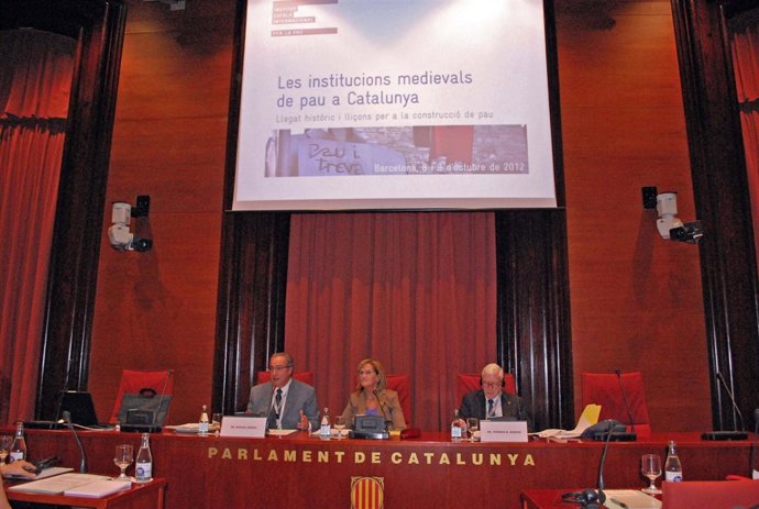 Núria de Gispert, en una jornada del Icip