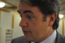 El portavoz del Gobierno de Aragón, Roberto Bermúdez de Castro.