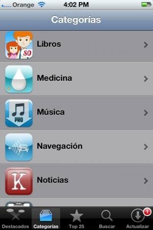 Aplicación sobre diabetes