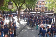 Manifestaciones en defensa del sector industrial Plaza Zocodover