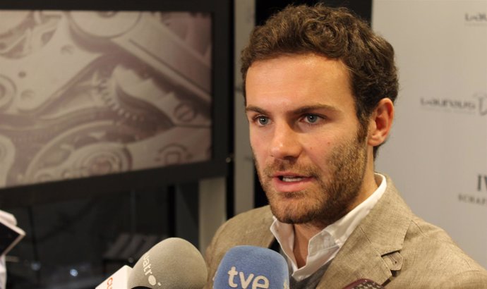 Juan Mata prensa presentación reloj IWC