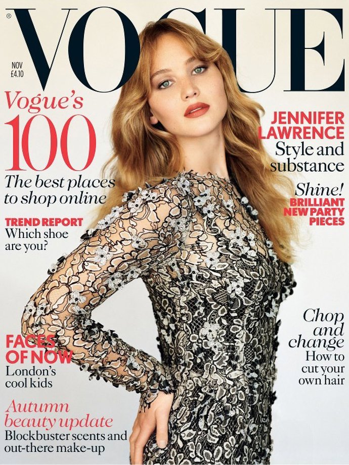 Jennifer Lawrence VOGUE UK
