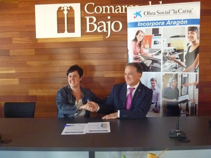 Colaboración entre la Comarca del Bajo Aragón y la asociación ASADICC