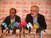 CC.OO. y UTG mantienen las protestas pese a su prohibición en Ourense y Pontevedra