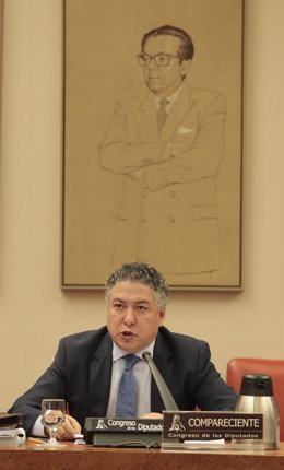 Tomás Burgos en el Congreso