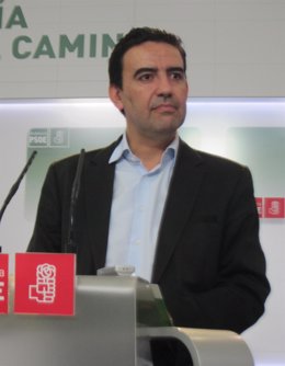 El Vicesecretario Del PSOE-A, Mario Jiménez, Hoy En Rueda De Prensa