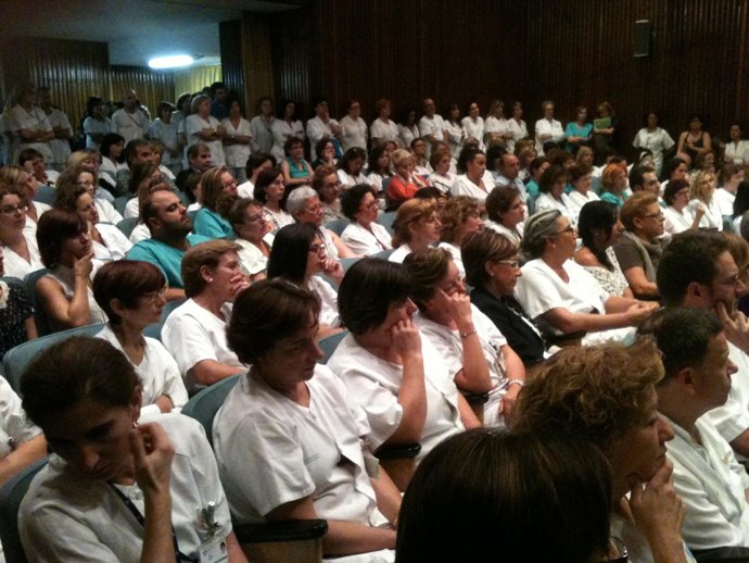 Asambleas informativas de los sindicatos sanitarios