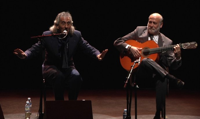 El cantaor flamenco Miguel Flores,'"El Capullo de Jerez'