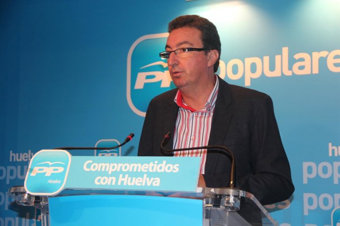 El Presidente Del PP De Huelva, Manuel Andrés González.