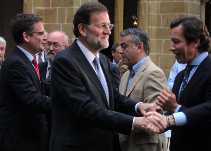 Mariano Rajoy En San Sebastián. 