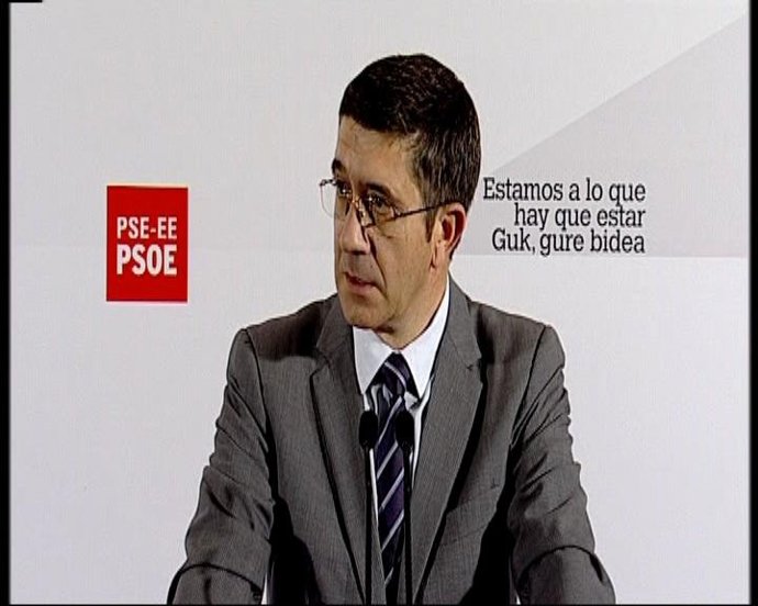  El Lehendakari Y Candidato Del PSE-EE A La Reelección, Patxi López