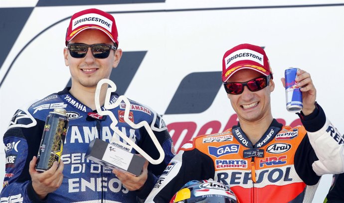 Dani Pedrosa Jorge Lorenzo GP Aragón