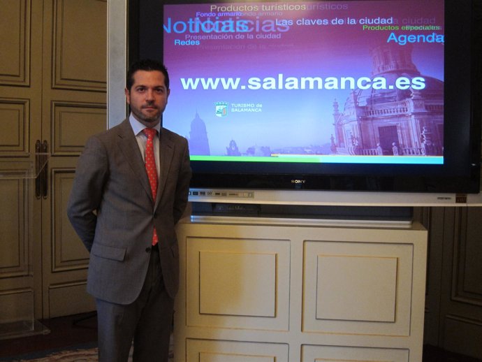 El concejal de Turismo del Ayuntamiento de Salamanca, Julio López.