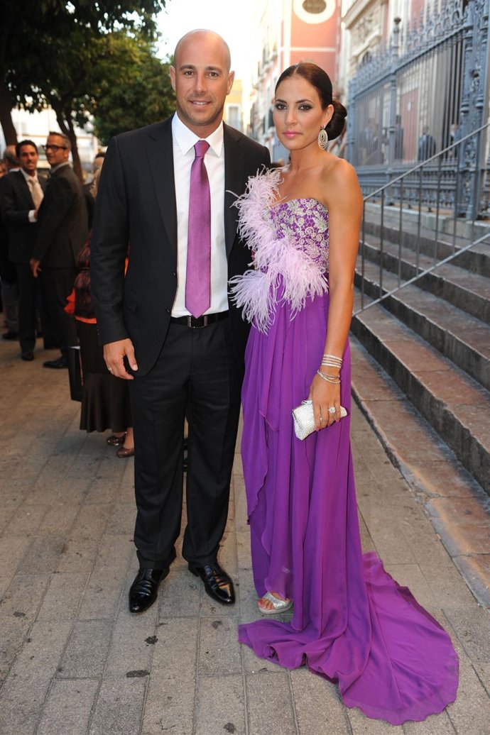 Pepe Reina y Yolanda Ruiz invitados de boda 