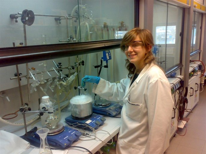 Alegría Caballero, doctora por la UR