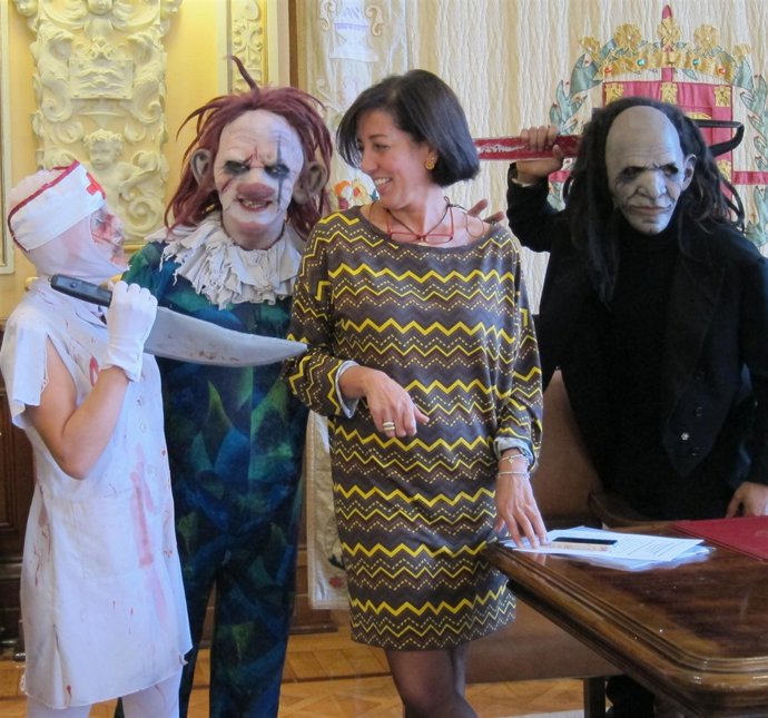 Presentación del Circo de los Horrores en Valladolid