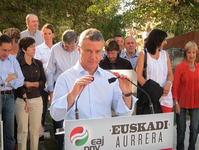 Iñigo Urkullu, candidato del PNV a lehendakari