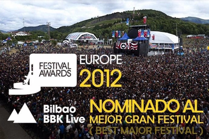 Bilbao BBK Live berriro hautagai European Festival Awards sarietan