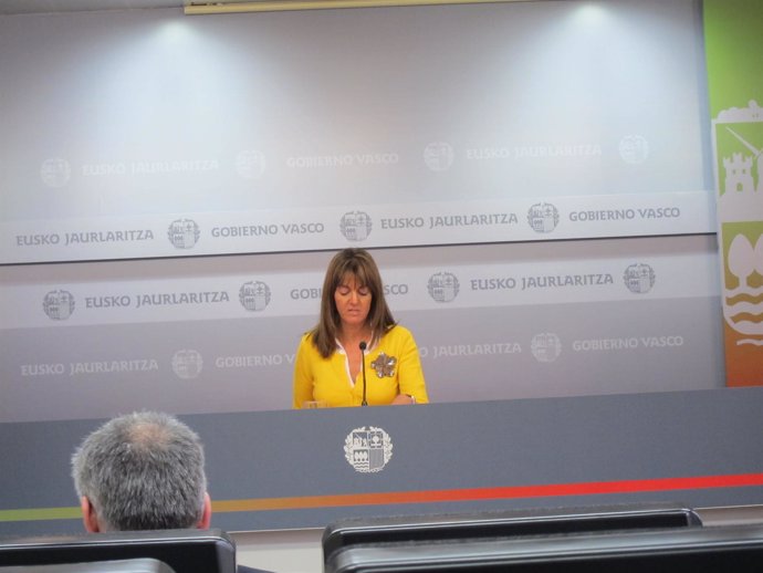 La portavoz del Gobierno vasco, Idoia Mendia