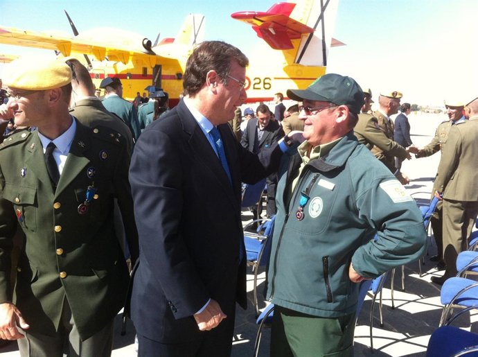 Silván En El Acto De Reconocimiento A Los Trabajadores De Lucha Contra Incendios