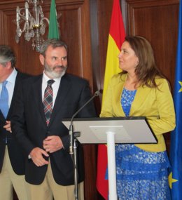 Crespo junto a Lillo hoy