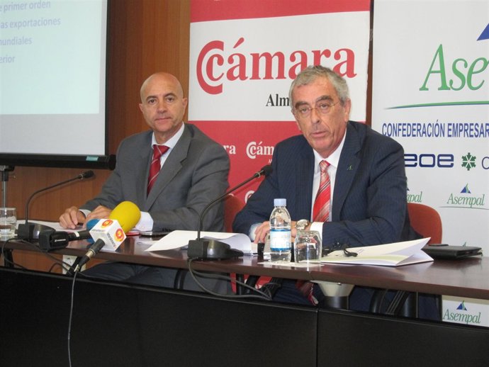 Diego Martinez Cano y José Cano, de Cámara de Comercio y Asempal 