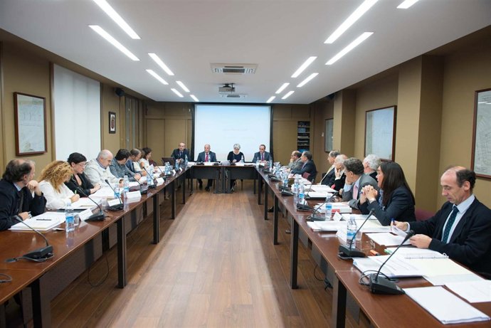 Momento de la reunión del Consejo Social de Política Territorial. 